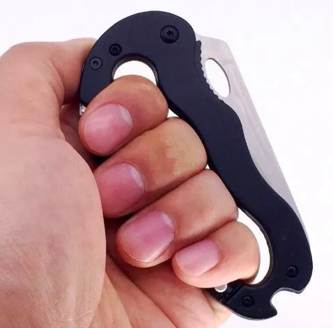 5 in 1 Buckle With Screwdriver Folding Knife
