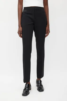 Black Mello Straight Leg Trouser