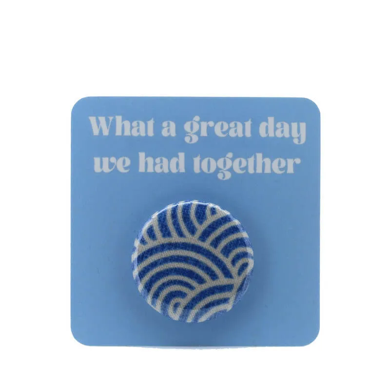 Button Badge - Shell Beach
