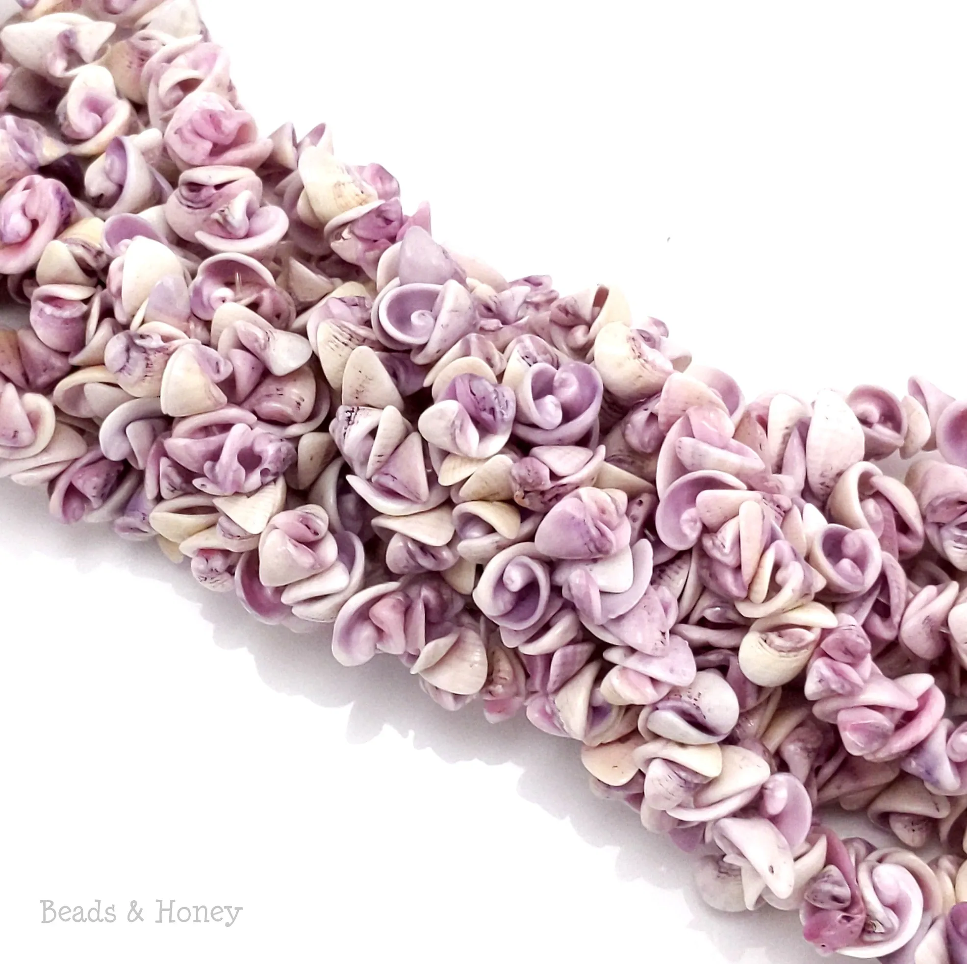 Cebu Beauty Shell Crazy Cut/Spiral 8mm-10mm (16-Inch Strand)