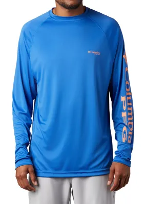 Columbia Sportswear Terminal Tackle Long Sleeve Shirt Vivid Blue