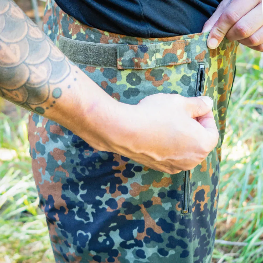 German Army Flecktarn Rain Trousers