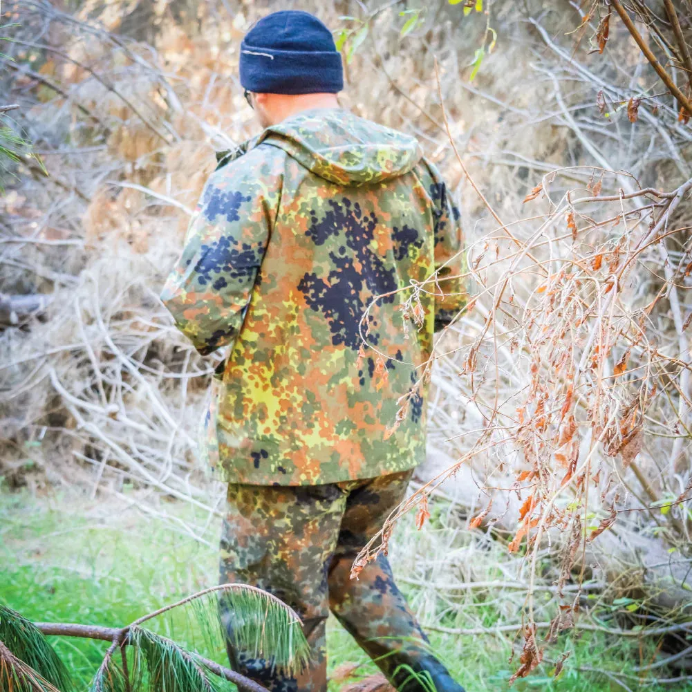German Army Flecktarn Rain Trousers