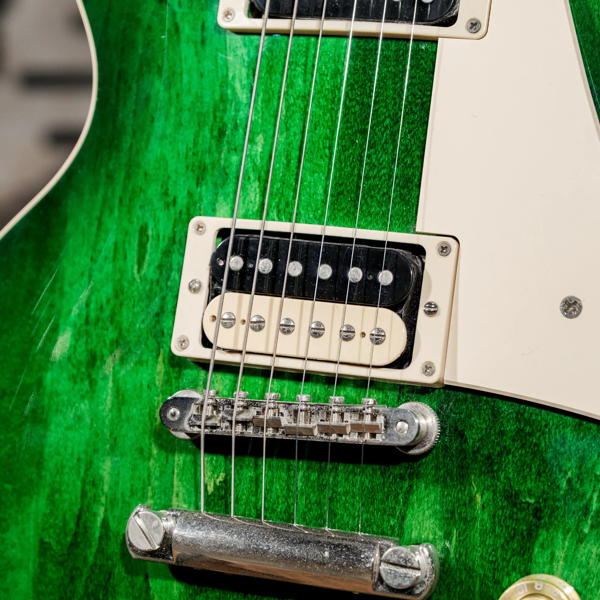 Gibson 2017 Les Paul Classic Green Ocean Burst With OHSC - Used