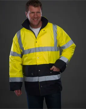 HVP302-3M Yoko Hi-Vis 2 Band Two Tone Jacket