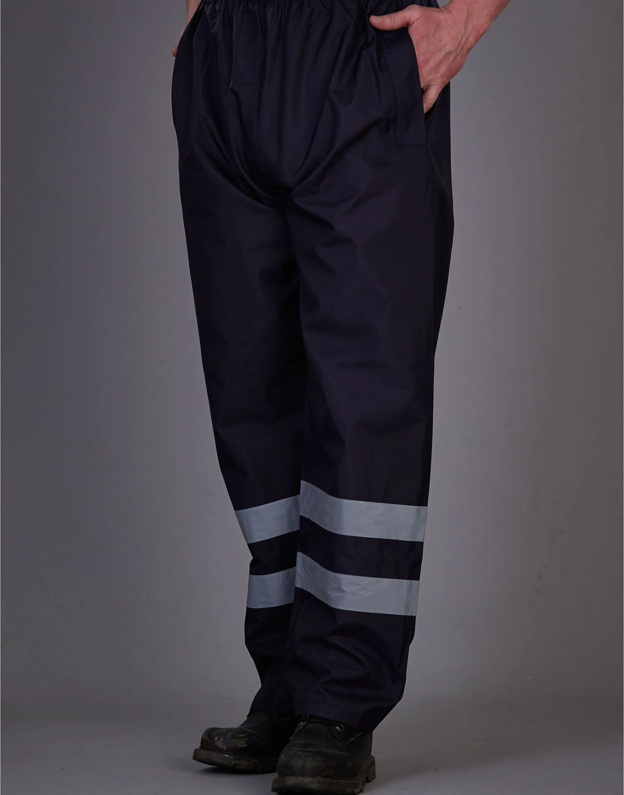 HVS461 Yoko Hi-Vis Waterproof Contractor Trs