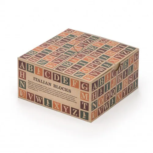 Italian ABC Blocks