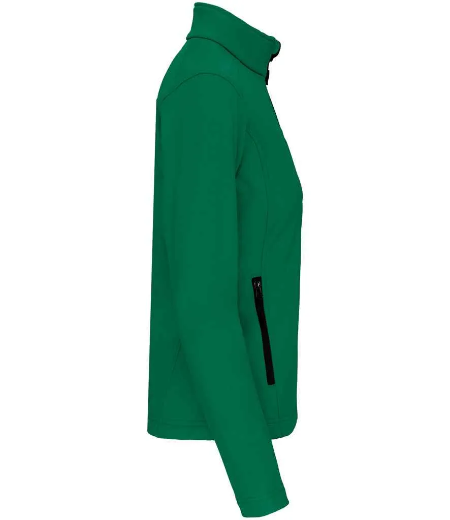 Kariban Ladies Soft Shell Jacket | Kelly Green