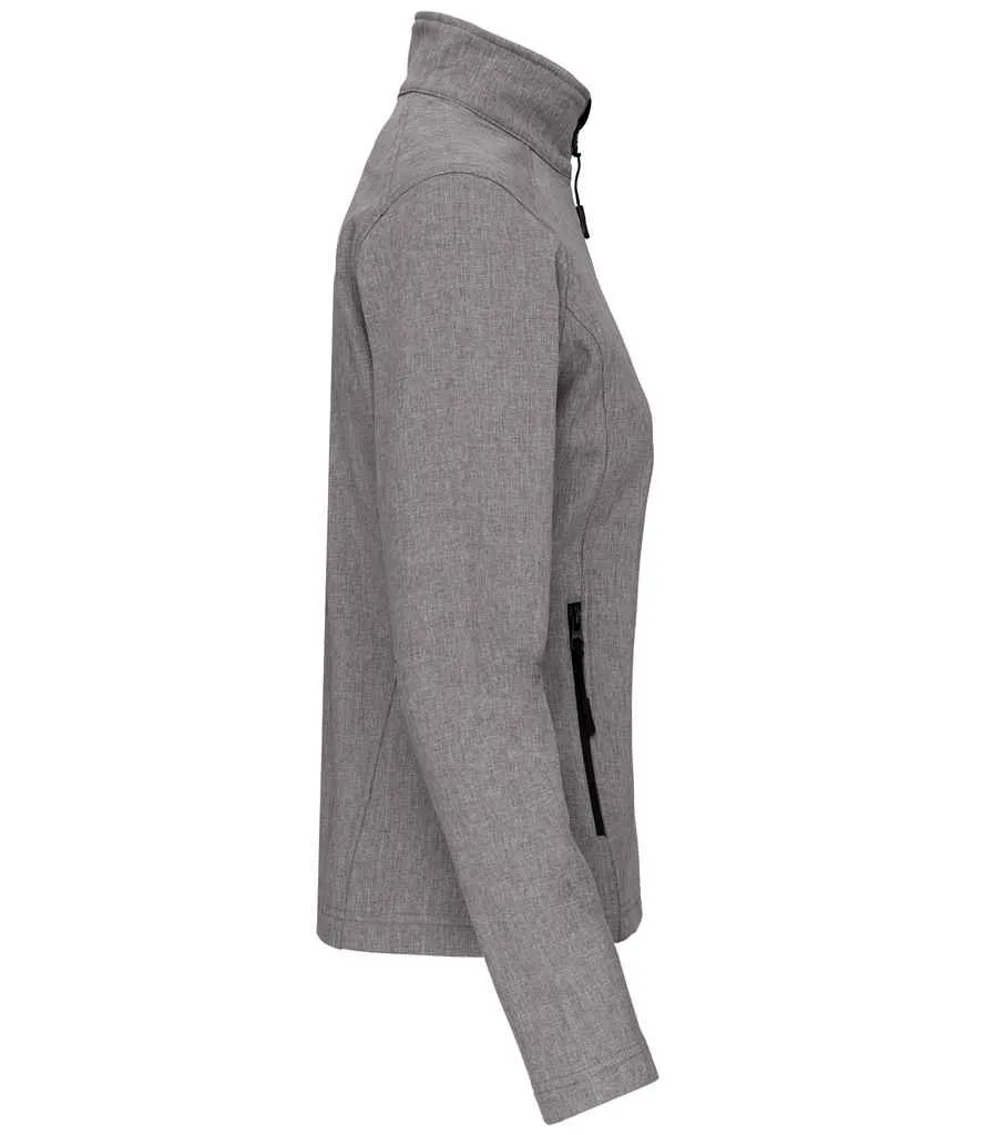 Kariban Ladies Soft Shell Jacket | Marl Grey