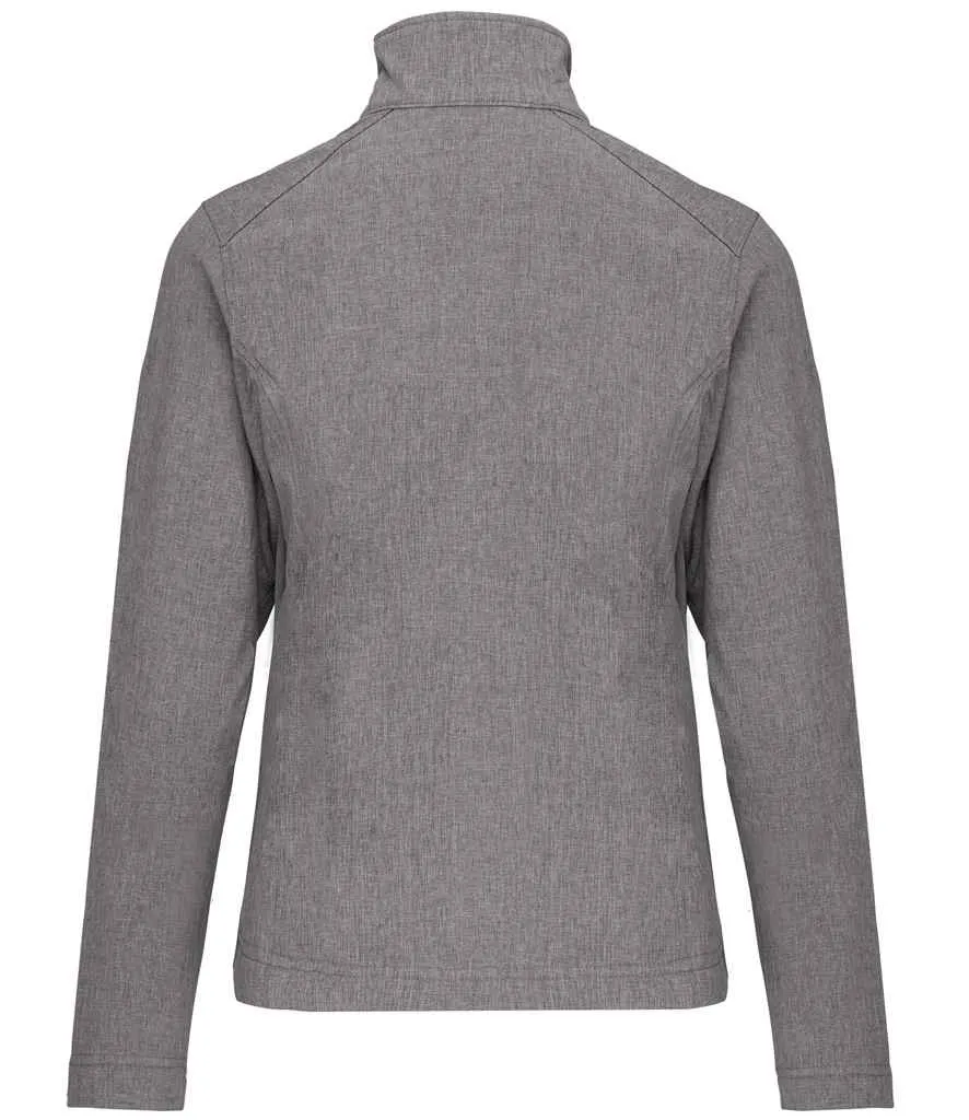 Kariban Ladies Soft Shell Jacket | Marl Grey