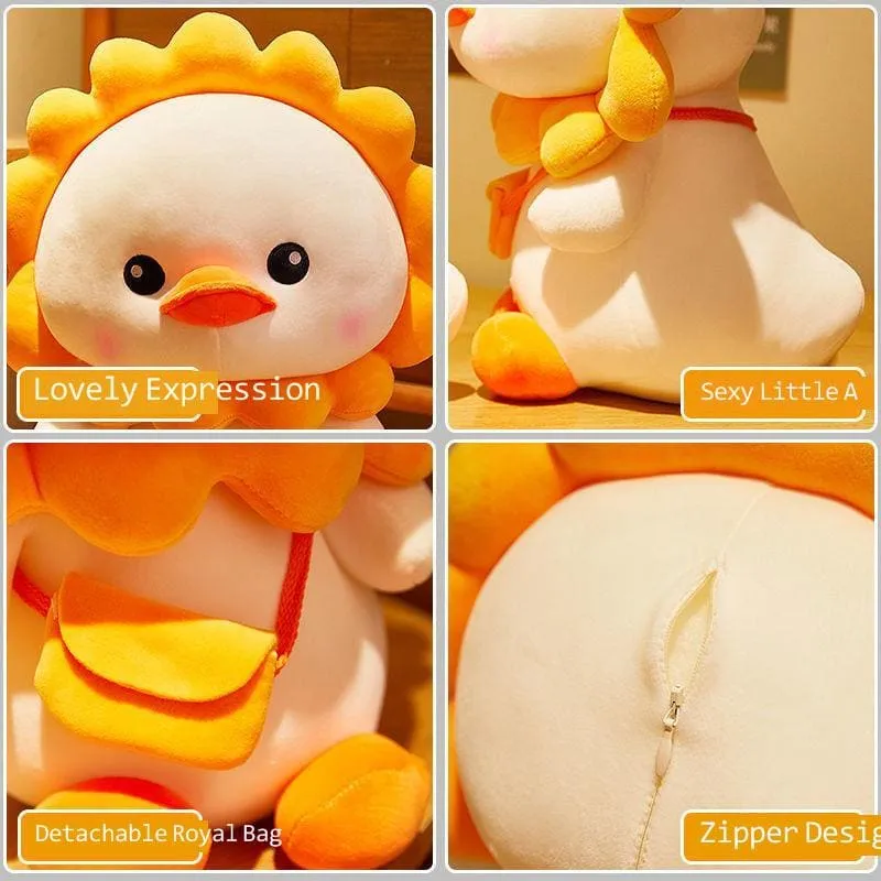 Kawaii Duck Hold Pillow