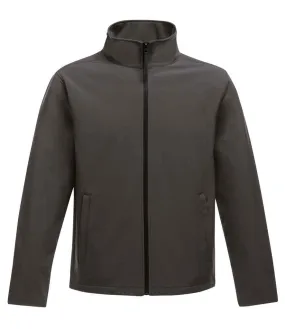 Regatta Ablaze Printable Soft Shell Jacket | Seal Grey/Black