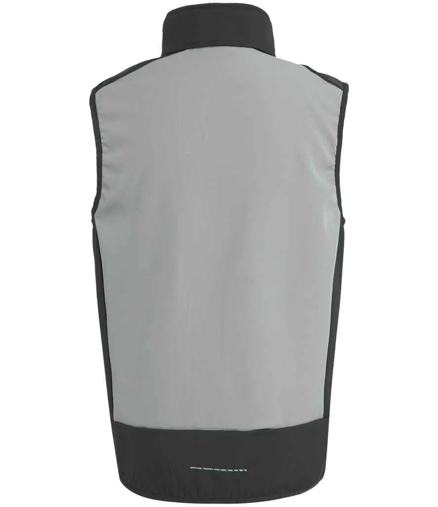 Regatta E-Volve Unisex Two Layer Soft Shell Bodywarmer | Mineral Grey/Ash