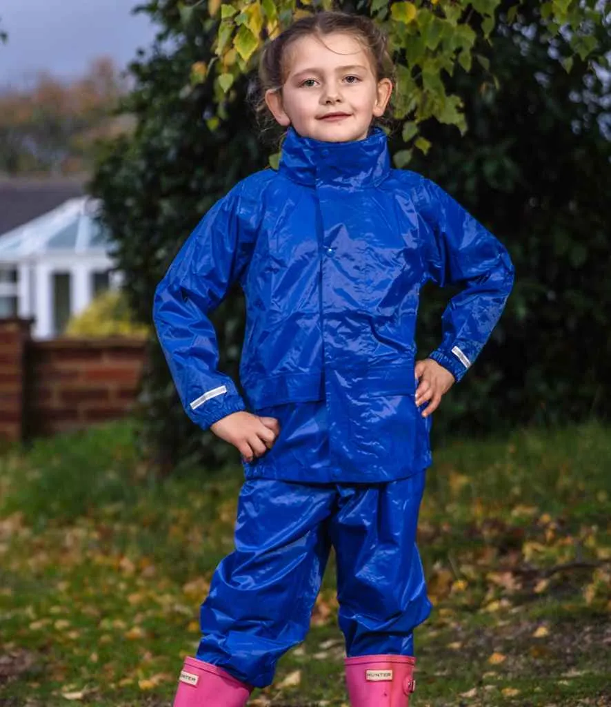 Result Core Kids Waterproof Rain Suit | Royal Blue