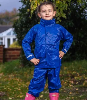 Result Core Kids Waterproof Rain Suit | Royal Blue