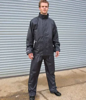 Result Core Rain Suit | Black