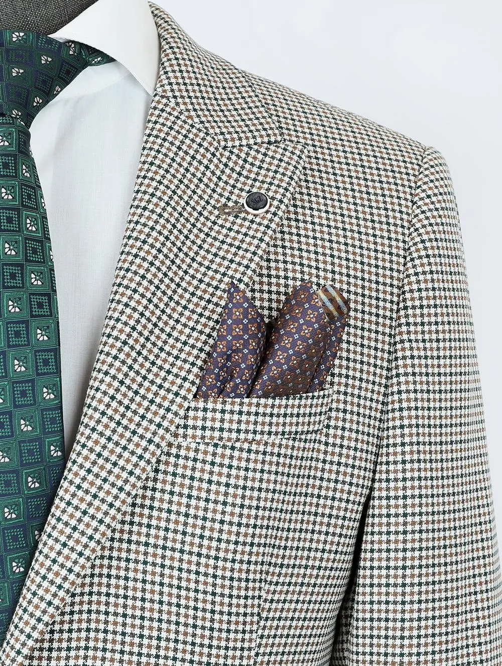 Sage Green Pure Linen Men Summer Suit