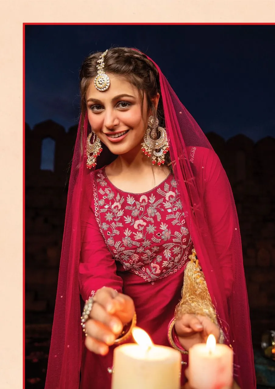 SINDUR VOL-2 KURTI PANT WITH DUPATTA
