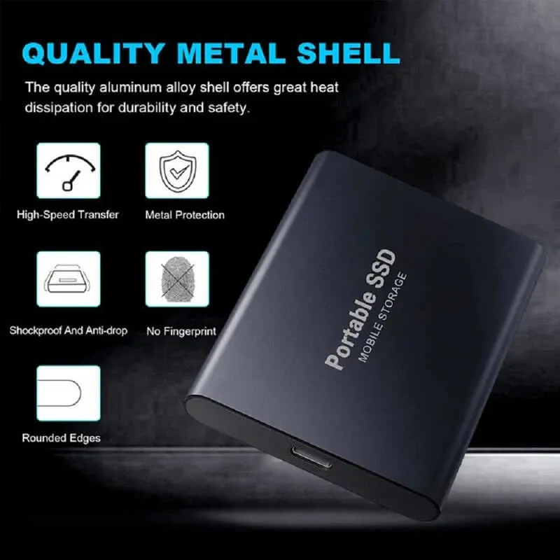 Ssd External Hard Disk Hard Drive 1TB