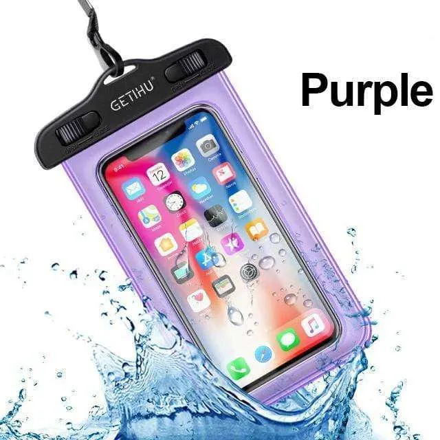 Universal Waterproof Case For iPhone X XS MAX 8 7 6 s 5 Plus Waterproof Pouch